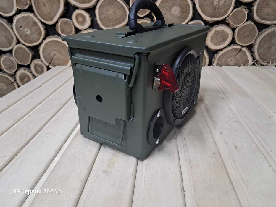 Музичний центр з цинка від патронів 12.7 мм Browning M2 з bluetooth