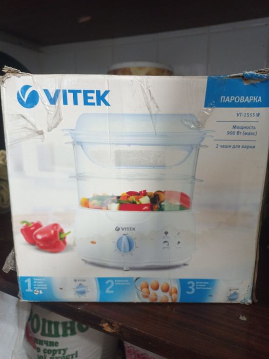 Пароварка Vitek 1555 w