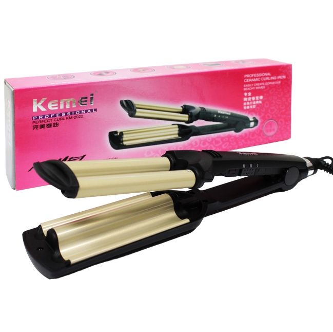 Плойка волна Kemei