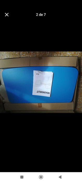 Cama IKEA MAMMUT 70x160 cm + Estrado | Nova | Nunca Montada