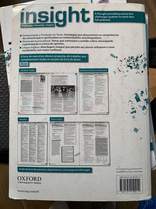 Insight 12 ano livro
