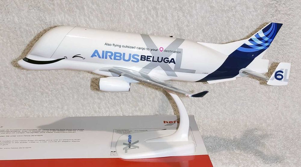 Модель Airbus A330-743L "Beluga XL"  (Nbr.6), масштаб 1:200