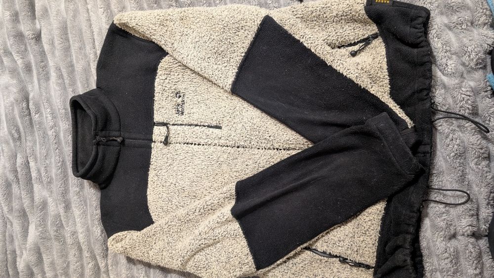 Флисовая кофта Јаck Wolfskin оригинал флис куртка шерпа Nanuk, кофта флиска, зипка