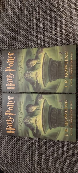Harry Potter i książę półkrwi cześć 1 i 2 16 cd audiobook Fronczewski