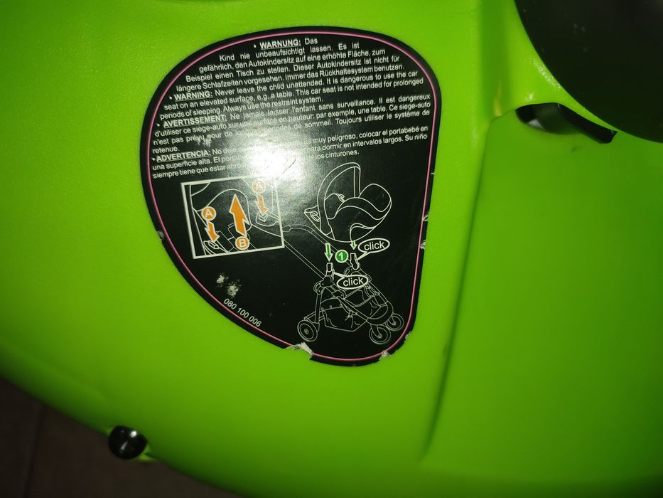 Fotelik samochodowy nosidełko Kiddy Evolution Pro 2+ baza ISOFIX