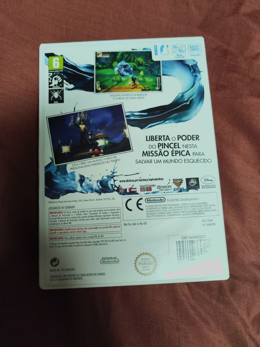 Epic Mickey + ice age 3 nintendo wii