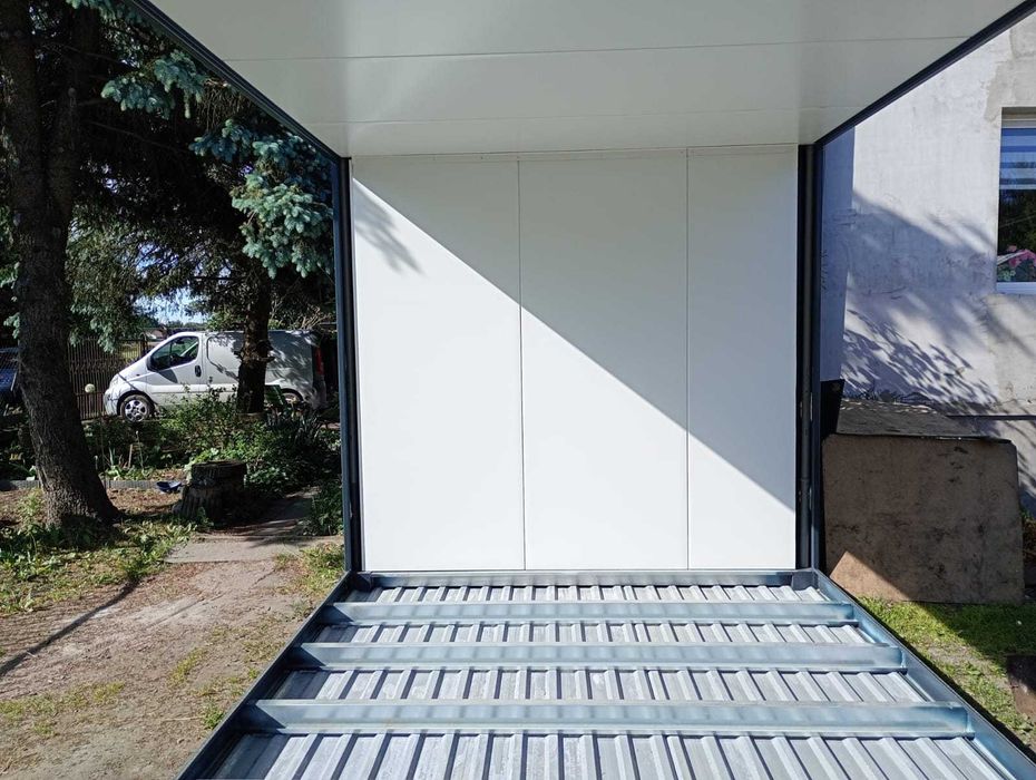 Stalowa Rama | Pawilon | Kontener | Konstrukcja | Domek letniskowy