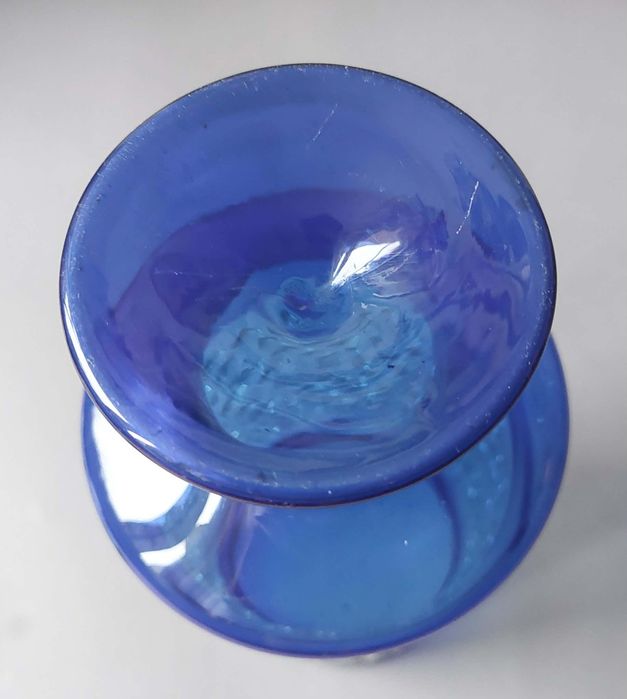 Empoli Glass szklany wazon. Włochy.