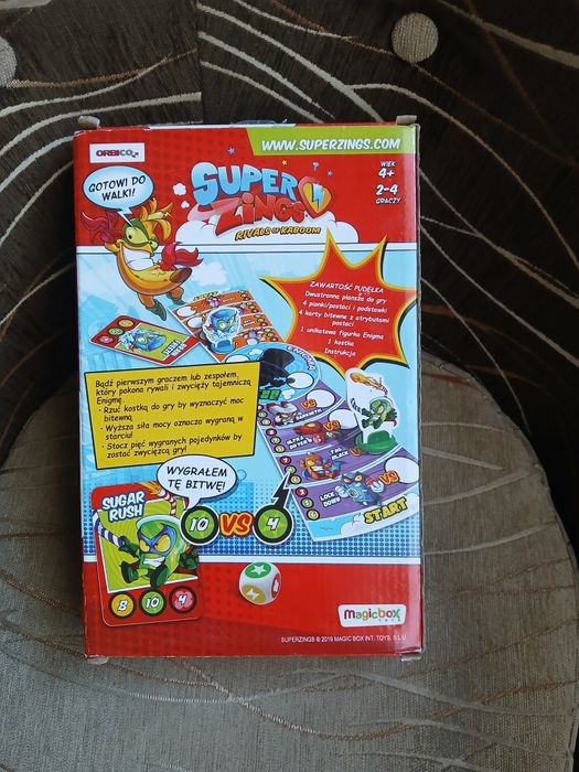 Gra planszowa Super zings