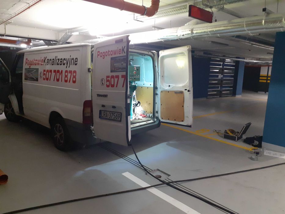 Udrażnianie rur Radzymin- Czyszczenie kanalizacji WUKO, Inspekcja TV