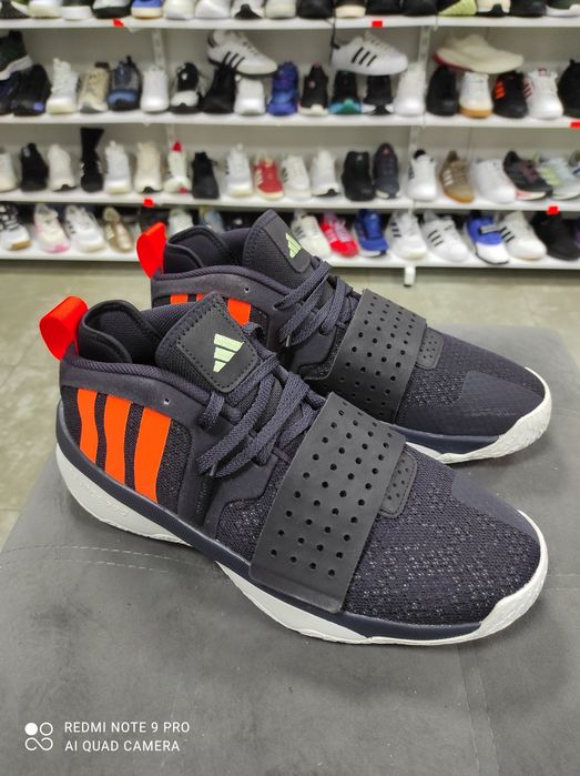 ОРИГІНАЛ 100% Кросівки Adidas Dame 8 Extply Shoes Violet IF1512 44 2/3