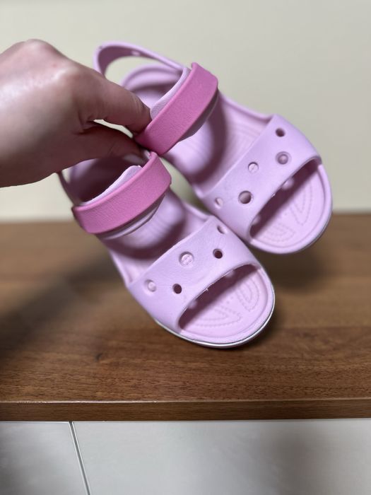 Босоніжки, сандалі, крокси для дівчинки  30-31р. Crocs( 19,5см)