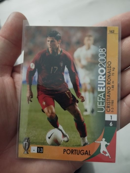 Karta Cristiano Ronaldo Euro 2008