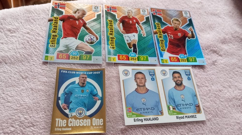 Cromos e cards Haaland