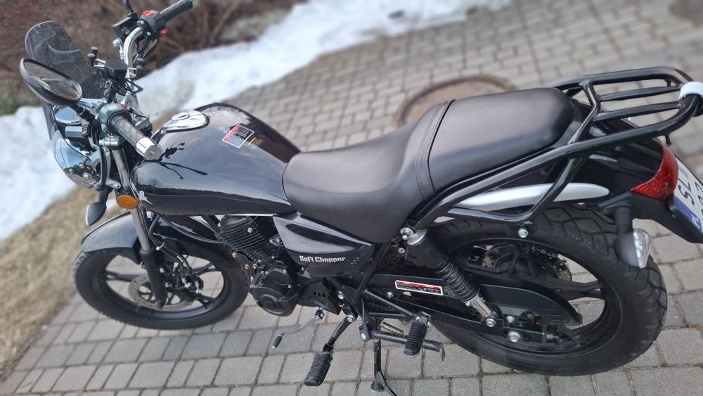 Romet soft choper 125cm3