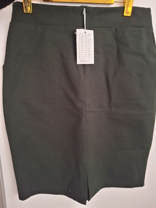 Spódnica ołówkowa butelkowa zieleń