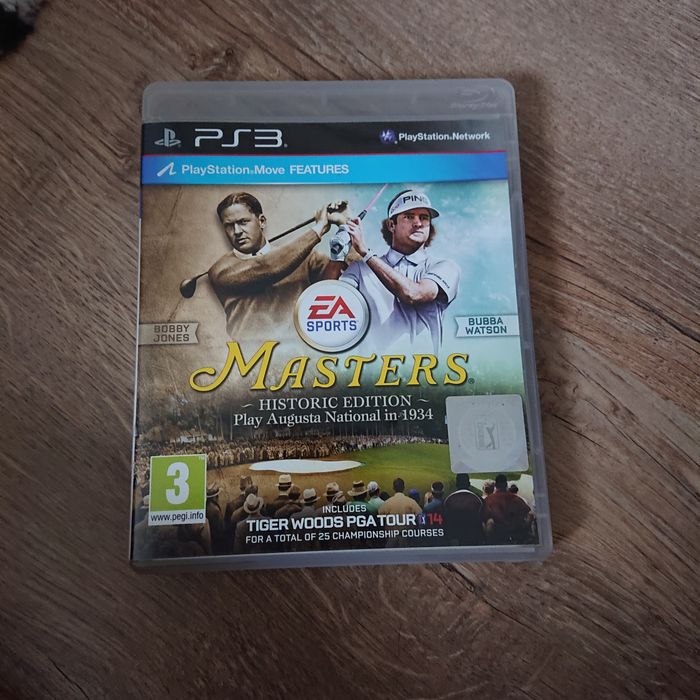 Masters ps3 historic edition unikat pga tour