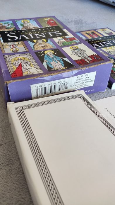 Tarot Of The Saints - Robert M Place *coleção*