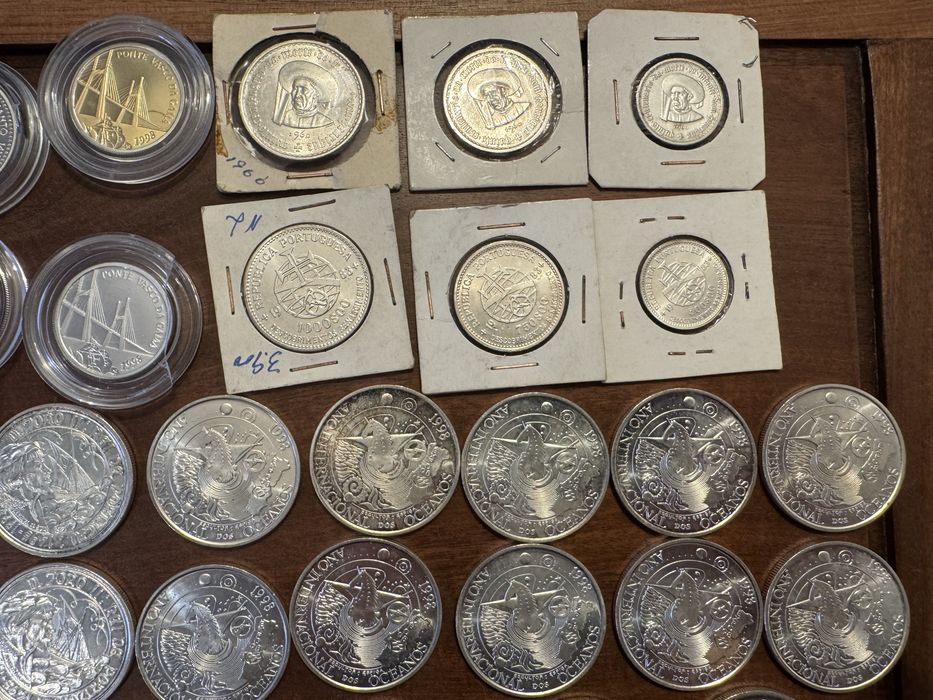 Coleção de Moedas de Prata
