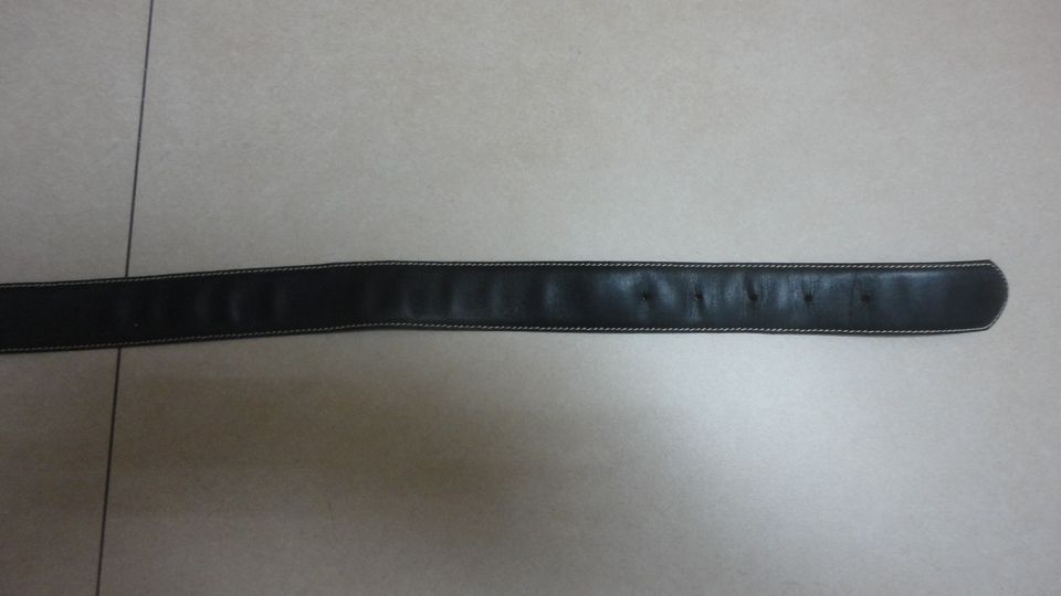 Cinto de senhora em pele preto