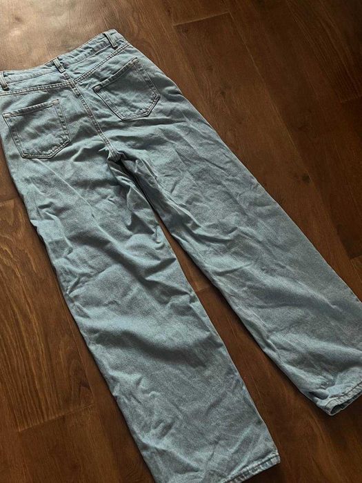 Джинсові штани палаццо