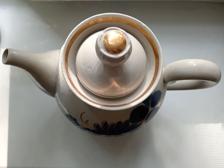 Чайник ручная роспись