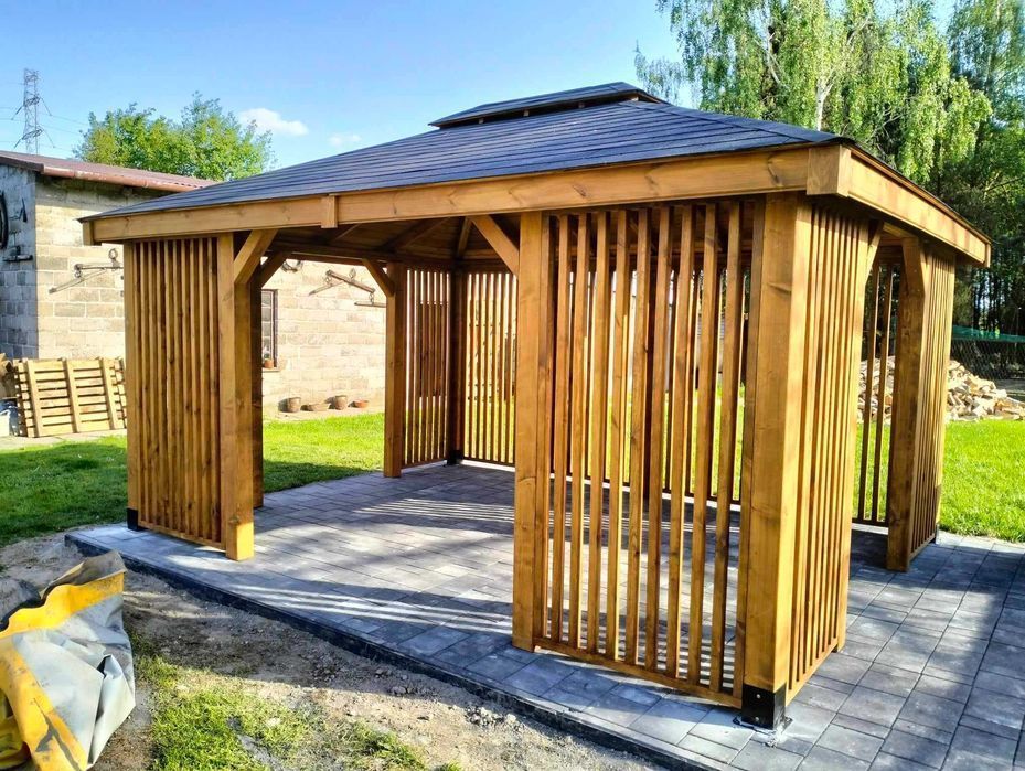 Altana ogrodowa MEWA 3x3m  - Wykonujemy Altany, domki, wiaty