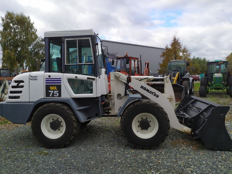 Ładowarka Komatsu WA75 jak terex kramer