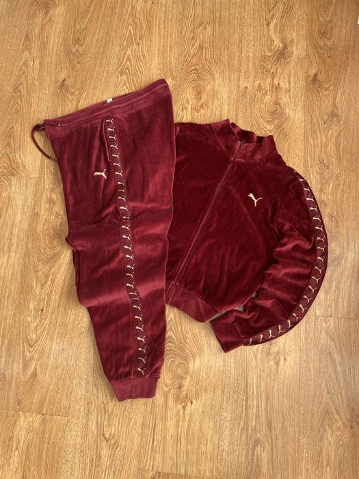 Спортивный костюм Puma с Лампасами Велюровый Оригинал Пума