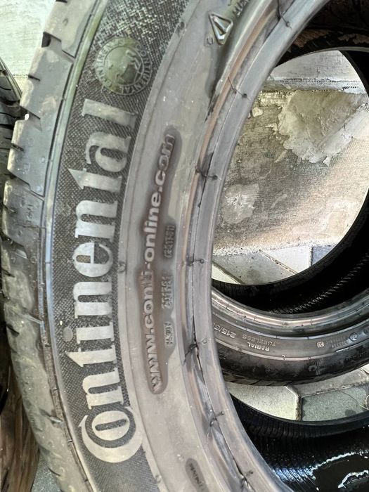 Продам б/у резину Continental 215/55 R18. ЛЕТО