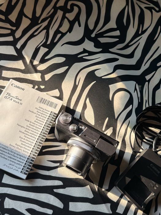 Canon g7x mark iii silver. Є гарантія. Новий!