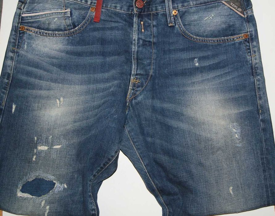 REPLAY WAITOM W36 L34 PAS 98 jeansy męskie proste