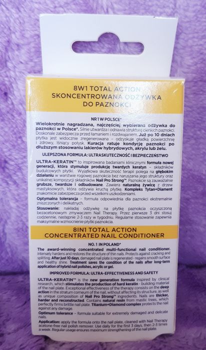 NOWA Odżywka do paznokci EVELINE 8 w 1.
16 zl/szt.