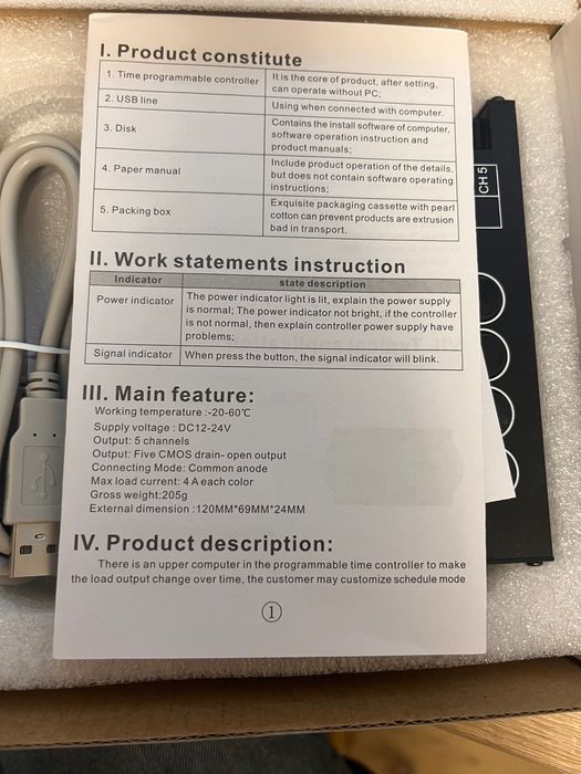 LED Time Controller