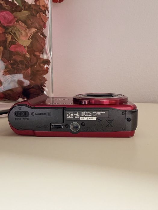 Sony Cybers-shot DSC-H70 16.1 MP Digital Camera - Vermelha