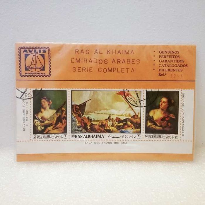 Selos Ras Al Khaima Emirados Árabes Série completa Avlis Portugal