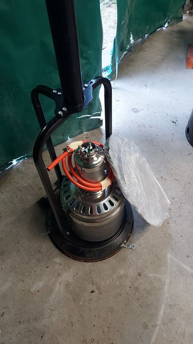 Parasol grzejny na taras gazowy nie uzywany