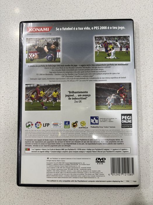 Pro Evolution Soccer 2008 – PS2