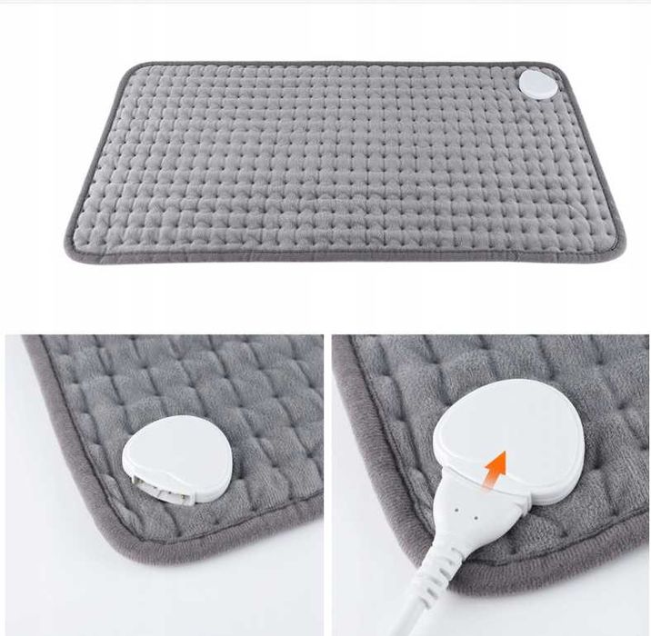 Duża poduszka elektryczna mata rozgrzewająca XL 60x30