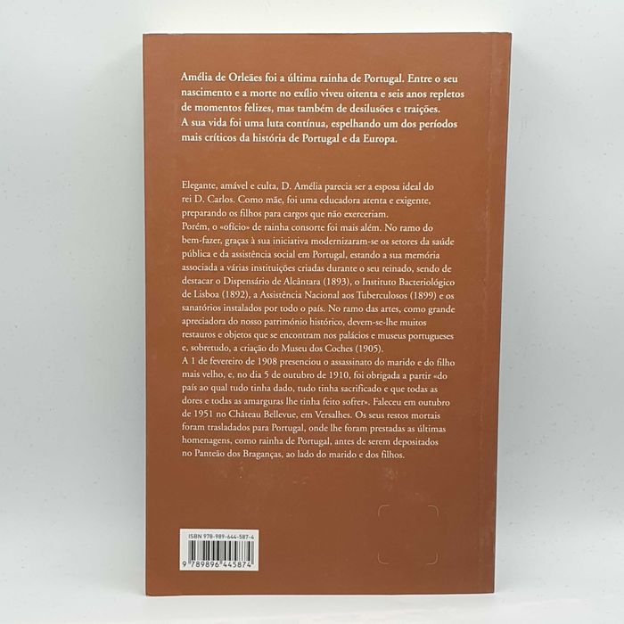Livro - Margarida Durães - Amélia de Orleães - PAR3-SITE