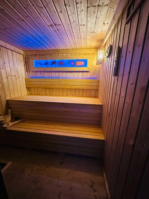 nowoczesna SAUNA ogrodowa PREMIUM