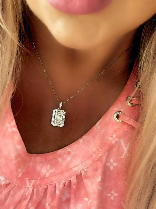 Wisiorek z diamentami naturalnymi Infinity 1.80 CT VVS/F