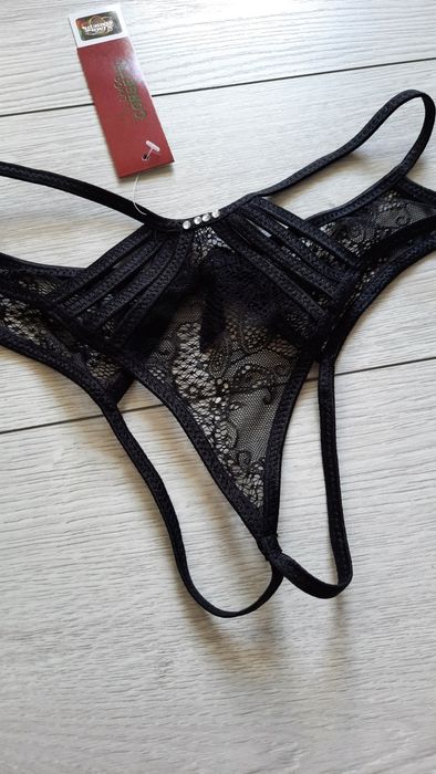 LivCo Corsetti - Ecter XS/S stringi na wąskich paseczkach