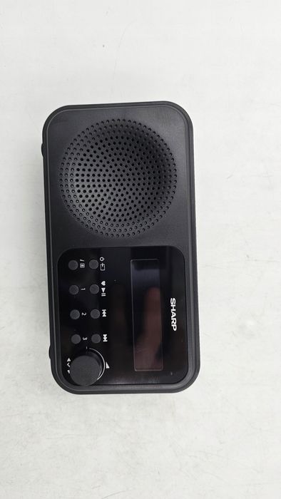 outlet radio sieciowo-bateryjne dab+ fm sharp dr-p420 mono czarne