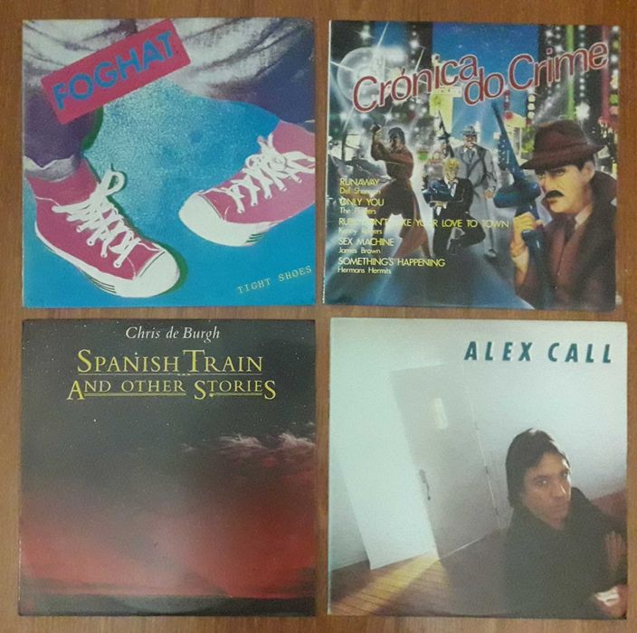 Discos de vinil variados
