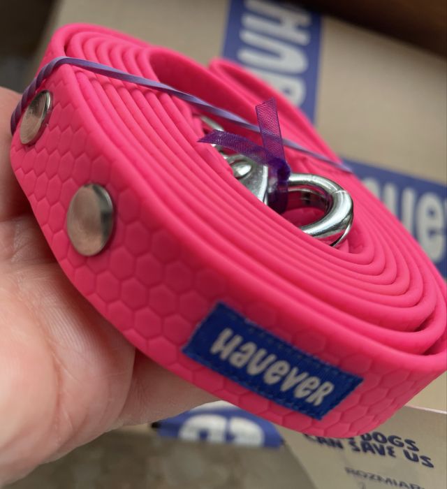 Hauever nowa smycz hexa Annoying Pink, 2m/2cm