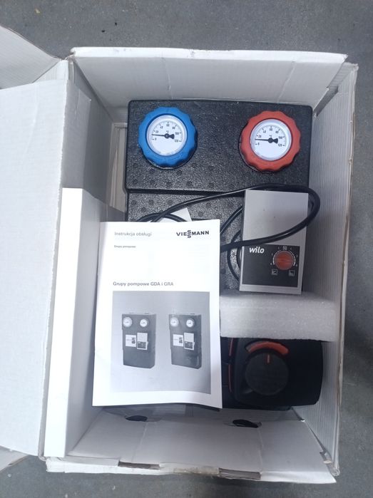 Grupa pompową z mieszaczem