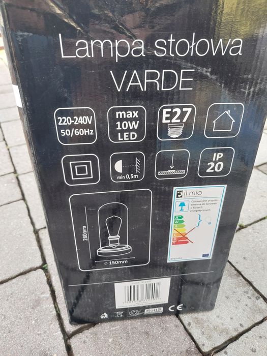 Lampka stołowa vintage retro
