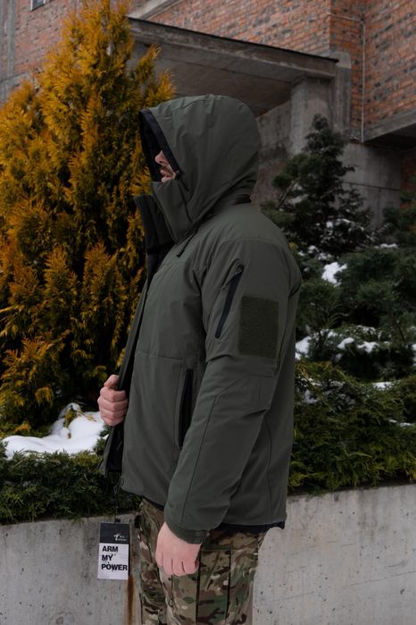 Куртка зимова Олива Dragon 10.0 до -25 пуховик тактичний військовий