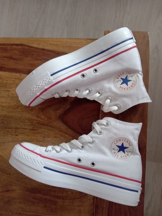 Converse trampki na platformie rozmiar 37